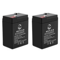 ราคา แบตเตอรี่แห้ง SN4 5 6 VRLA Batteries แบต สำรองไฟ UPS ไฟฉุกเฉิน รถไฟฟ้า รถเด็กเล่น รถของเล่น แบตเตอรี่6V4 5AH 20HRแบตเตอรี่แบบแห้ง (21903661690)