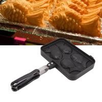 ราคา Taiyaki ปลารูปร่างเค้ก Maker Non Stick Double Baking Pan วาฟเฟิลเบเกอรี่แม่พิมพ์ใหม่ (21416744567)