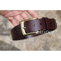 ราคา เข็มขัดหนังแท้ฟอกฝาด รุ่นFD (20451731549)