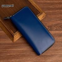 ราคา กระเป๋าสตางค์หนังแท้ ใบยาว รุ่นซิปรอบ หนังวัวแท้ 100 ใส่โทรศัพท์มือถือได้ กระเป๋าผู้ชาย หนังอย่างดี ผลิตจากโรงงานไทย (21535257795)