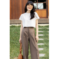 ราคา Coco Pants กางเกงขายาวทรงกระบอก ลายสก็อตชิโนริ (21970015252)