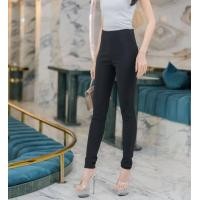 ราคา กางเกงสกีนนี่เอวสูงซิปข้างผ้าซูปเปอร์ป้ายIntrend กางเกงขายาว กางเกงทำงาน (21135908600)