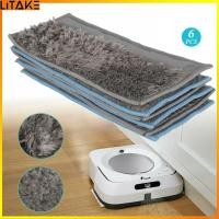 ราคา Litake 6pcs Mop Pad Compatible For Irobot Braava Jet M6 Vacuum Cleaner Reusable Wet Dry Washable Mop Pad (21788474518)