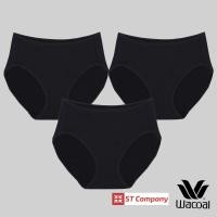 ราคา Wacoal Half Panty กางเกงใน แบบครึ่งตัว 3 ตัว สีดำ เบจ ครีม รุ่น WU3287 ทรงบิกินี่ ขอบเรียบ Bikini วาโก้ ผู้หญิง กางเกงในผู้หญิง ไซส์ใหญ่ XL XXL 3XL ใหญ่ ตัว (9086982001)