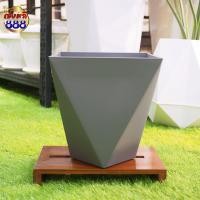 ราคา กระถาง ทรงเหลี่ยมเพชร 9191 9193 กระถางวินเทจ ทรงเหลี่ยมเพชร สไตล์Modern ทำจากพลาสติกเนื้อหนา กระถางต้นไม้ กระถางเบลล่า กระถาง กระถางต้นไม้ (19361159899)