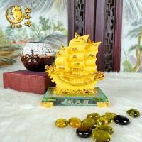 ราคา เรือสำเภาหัวมังกร เสริมการค้าและธุรกิจให้เจริญมั่งคั่ง และราบรื่น งานเรซิ่นพร้อมฐาน มี 2 แบบ สูง 5 5 นิ้ว (15350976081)