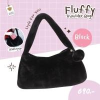 ราคา Teddy House Teddy Shoulder fluffy bag กระเป๋าขนนุ่มคล้องไหล่ พร้อมดีเทลปอมปอม กระเป๋าผ้าขน Fluffy รุ่นOriginal ไม่มีปักหน้าหมีที่กระเป๋า (21973257397)