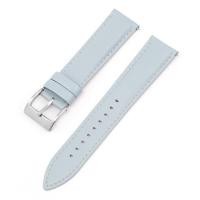 ราคา ↂ สายนาฬิกาหนังแท้สำหรับ Omega X Swatch Joint Moonswatch Strap Men Women Smooth Cowhide Quick Release Bracelet 20มม (19639228926)