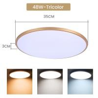 ราคา BAIMUAC 220 V ไฟ LED เพดานการออกแบบ ที่ทันสมัย 32 W 48 W 80 W ไฟ LED สำหรับบ้านแสงสีขาว แสงอุ่นโคมไฟ LED โคมไฟส่องสว่า งในห้องพักบางเป็นพิเศษ (17982788365)