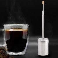 ราคา Portable French Coffee Tea Final Press Maker Coffee Filter Reusable Full Bodied Coffee Press Maker for Trips Camping (21467013108)