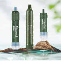 ราคา AverBEST หลอดกรองน้ำ เครื่องกรองน้ำ แบบพกพา เครื่องกรองน้ำฉุกเฉิน กรองสิ่งปนเปื้อนและกลิ่นในน้ำจากแหล่งธรรมชาติ เครื่องมีน้ำหนักเบา ขนาดเล็กพกพาง่าย (20357951665)