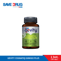 ราคา GEVITY COGNATIQ GINKGO PLUS 30S จีวิตี้ ค็กนาติก กิงโกะ พลัส ผลิตภัณฑ์เสริมอาหาร (21341336645)
