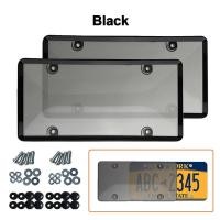 ราคา 2 Pack Clear Reflective Anti Speed Red Light Toll Camera Stopper ฝาครอบป้ายทะเบียน (15471134184)