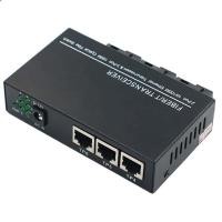 ราคา Switch Ethernet Media Converter Fiber Optic Konverter2 Port 3 Port 4 Port FO 2 Port SC LAN Fiber Optic Switch 6 SC 2 RJ45 2F4E 3F3E 4F4E 6F2E With EU Adapter (21074452981)
