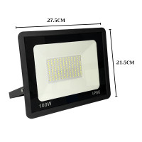 ราคา สปอตไลท์ ไฟสว่าง Spotlight LED10W 20W 30W 50W 150W 200W AC 220V ใช้ไฟบ้าน220V แสงขาว IP66 LED สว่างมากๆ (21350601389)