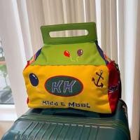 ราคา UOIGXO SHOP จุได้มาก กระเป๋าถือแบบถือ อุปกรณ์จัดระเบียบสำหรับเดินทาง SpongeBob กระเป๋าแมสเซนเจอร์ แบบพกพาได้ กระเป๋าสะพายไหล่แบบสั้น (21958920846)
