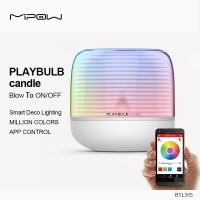 ราคา MIPOW PLAYBULB สมาร์ทรีโมตเทียนจับเวลา RGB เปลี่ยนแสงสี Flameless LED RGB Color แสงเทียน (10391522143)