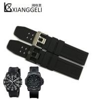 ราคา อุปกรณ์เสริมนาฬิกาสายนาฬิกายาง Luminox สายนาฬิกาซิลิโคน3050 3051 6402 3402 23มม (370656103)