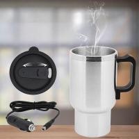 ราคา กาต้มน้ำในรถ 12v กาต้มน้ำไฟฟ้าสำหรับใช้ในรถยนต์ขนาด450มล กาต้มน้ำในรถ กาต้มน้ำ12v แก้วเก็บความร้อนสเตนเลสแบบพกพา (21499080436)