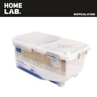 ราคา Super Lock กล่องใส่ข้าวสาร ขนาด 5kg 6kg 10kg Rice Bucket Storage Box กล่องเก็บข้าวสาร กล่องใส่อาหารแห้ง ถังข้าวสาร (21873840144)