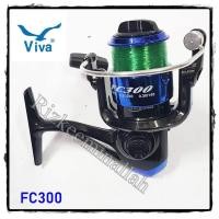 ราคา รอกตกปลา รอกสปินนิ่ง VIVA FC300 อัตราทดเฟือง5 5 1 (482664998)