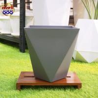 ราคา กระถาง ทรงเหลี่ยมเพชร 9191 9193 กระถางวินเทจ ทรงเหลี่ยมเพชร สไตล์Modern ทำจากพลาสติกเนื้อหนา กระถางต้นไม้ กระถางเบลล่า กระถาง กระถางต้นไม้ (19361159896)