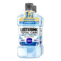ราคา ลิสเตอรีน โทเทิล แคร์ น้ำยาบ้วนปากผสมฟลูออไรด์ 750 มล. แพ็คคู่ (Listerine Total Care 750ml Twin Pack)