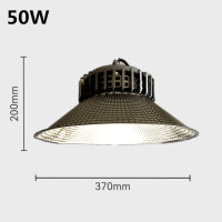 ราคา โคมไฟโรงงาน โคมไฟไฮเบย์ ไฮเบย์ โคมไฟโรงงานโคม50W 150W 200W High bay LED แสงสีขาว Daylight 6500K โคมไฟไฮเบย์ โคมไฟโรงงาน มีรับประกั (21959786284)
