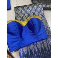 ราคา เกาะอกนาคี เกาะอกสั้น9นิ้ว ผ้าไหมอิตาลี่ เกาะอกนางรำ แก้บน งานสานตาไก่ (20382416995)