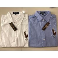 ราคา เสื้อเชิ้ตแขนยาวปักม้าโปโลใหญ่ใส่ได้ชายและหญิง (21454502377)