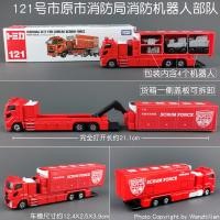 ราคา TOMICA รถจำลองรถบรรทุกแบบยาว TOMICA โมเดลรถโลหะผสม TOMICA รถขนส่งวิศวกรรมของเล่นโลหะสำหรับเด็กผู้ชาย (20346781162)