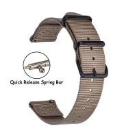 ราคา สายนาฬิกาผ้าไนล่อนสายนาโต้อุปกรณ์เสริมสายนาฬิกาข้อมือไนล่อนสายรัดไนลอนแบบถอดง่ายขนาด20มม 22มม (14861491515)