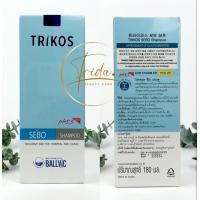 ราคา TRIKOS SEBO SHAMPOO 180 ML Exp 5 2026 ส่งเคอรี่ แชมพูขวดใหญ่ สำหรับผมบอบบาง รังแค หนังศีรษะอักเสบ De Med Clinic Dr Ruj (21828655755)