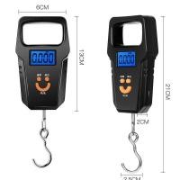 ราคา Nanafine Thai Shipping เครื่องชั่งน้ำหนักกระเป๋าเดินทางเครื่องชั่งน้ำหนักปลาเครื่องชั่งน้ำหนักแบบพกพาแบบดิจิตอลสำหรับตะขอ 110 ปอนด์ 50 กิโล (20860800495)