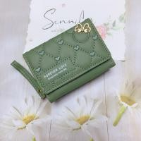 ราคา 432กระเป๋า3พับใบสั้นกระเป๋าสตางค์ กระเป๋าสตางค์ผู้หญิง กระเป๋าสตางค์ใบสั้น กระเป๋าแฟชั่น (21184157933)