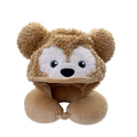 ราคา หมอนรองคอดัฟฟี่เชอรี่เม หมอนรองคอหมอนลายน่ารักมีหมวก หมอนรองคอนิ่มสบายลายการ์ตูนสินค้าพร้อมส่ง (19988056749)