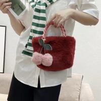 ราคา C1กระเป๋าถือ ลายเชอร์รี่กระเป๋าสะพายไหล่ ผ้ากํามะหยี่ขนนิ่ม ลายเชอร์รี่ แฟชั่นฤดูใบไม้ร่วง และฤดูหนาว สําหรับสตรี (21474376700)