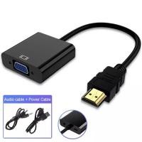 ราคา Jasoz HDMI to VGA Adapter 1080p Audio Video HDMI to VGA Converter With Cable Power Supply For Ps4 Monitor Projector (21527042943)