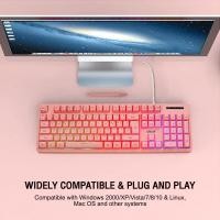 ราคา OKER คีบอร์ดเกมมิ่ง BACKLIT GAMING KEYBOARD KB 789 (21709562176)