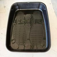 ราคา ถาดรองเท้า ถาดวางรองเท้า ในรถ ถาดพลาสติก ขนาด 25x34cm อะไหล่ รถขุดดิน แม็คโคร รถตัก (21178679882)