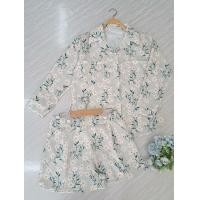 ราคา เซ็ทเสื้อแขนยาว กางเกงขาสั้น (21269233091)