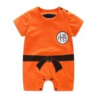 ราคา Goku Dragonball Z Baby Romper ชุดบอดี้สูทโงกุน ดราก้อนบอลแขนสั้น (893886688)