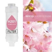 ราคา SS ฝักบัวกรองน้ำ หลายกลิ่น ฟิลเตอร์กรองน้ำผสมวิตามิน สามารถกรองคลอรีนได้ถึง 99 Aroma Vitamin C Shower Filter แพ้น้ำ บำรุงผิวได้ด (15583271454)