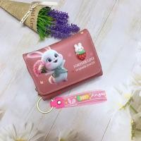 ราคา P08 กระเป๋าสตางค์ผู้หญิง กระเป๋าสตางค์กระเป๋าสตางค์ผู้หญิงใบสั้น 3 พับ (21822929057)