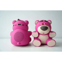ราคา ลำโพงบลูทูธwireless Speaker lotso huggin bear Bluetooth USB tfcard (21620645273)