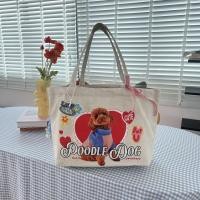 ราคา Justbehappy Tote Bag กระเป๋าผ้าลายใหม่ คลอน้องหมาน้องแมว (21992194014)