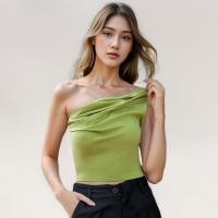 ราคา Closet Crush เสื้อปาดไหล่ สีเขียวอ่อน (21938597520)