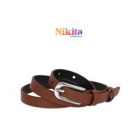 ราคา Louis Montini เข็มขัดผู้หญิง เข็มขัดแฟชั่น Women Belt เข็มขัดพียู MPU05 หัวทรงยาว 3 (16409812202)