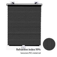 ราคา DANLE ที่บังแดดกระจกหน้ารถยนต์เกลียวรูดติดผ้าม่านผ้านม่านกันแสงแดดจุกดูดม่านบังแดดรถยนต์แผ่นกรองแสงติดรถยนต์ (21841217353)