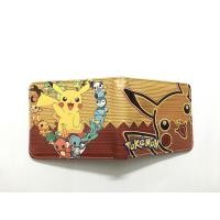 ราคา กระเป๋าสตางค์ใบสั้นพับคู่พิมพ์ลายการ์ตูน Pikachu Pocket Monster (21876308195)
